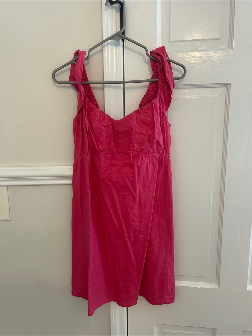 Bright Pink Sleeveless Sundress